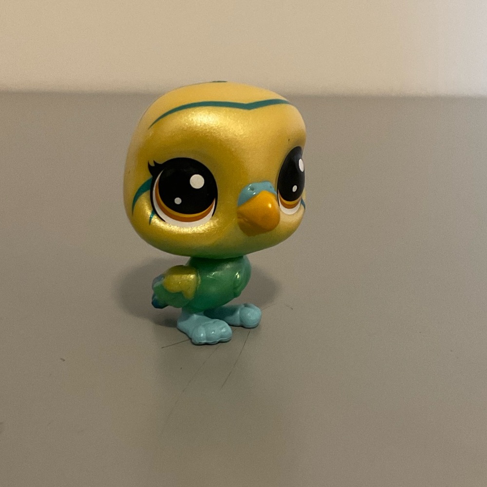Lps #2-64 Edie Von Keet Parakeet Littlest Pet Shop